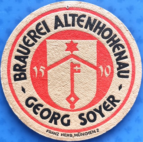 Old beer mat brewery - , georg