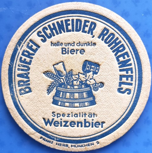 Old beer mat brewery