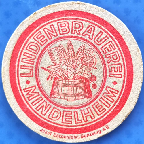 Old beer mat lindenbrauerei - old,