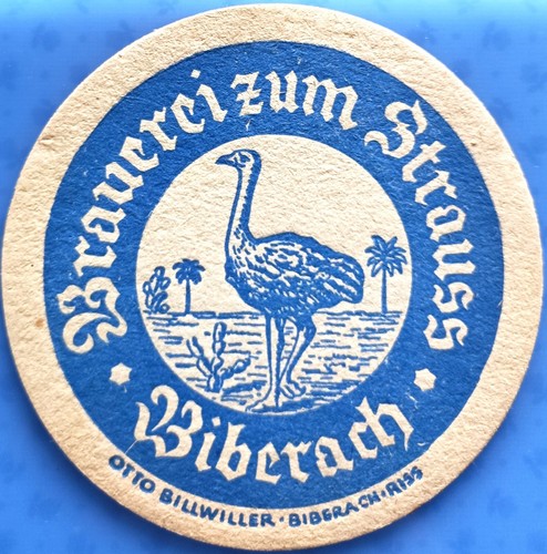 Old beer mat brewery - old, zum