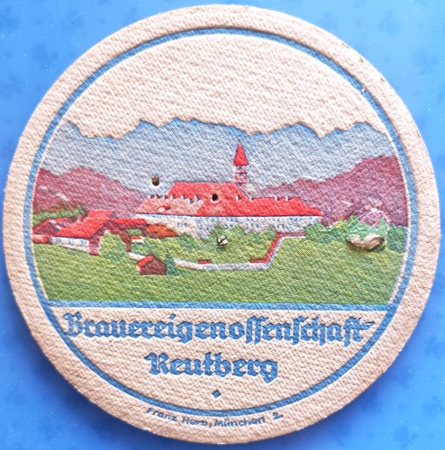 Old beer mat brewery - old, vk