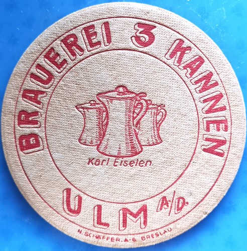 Old beer mat - , cans