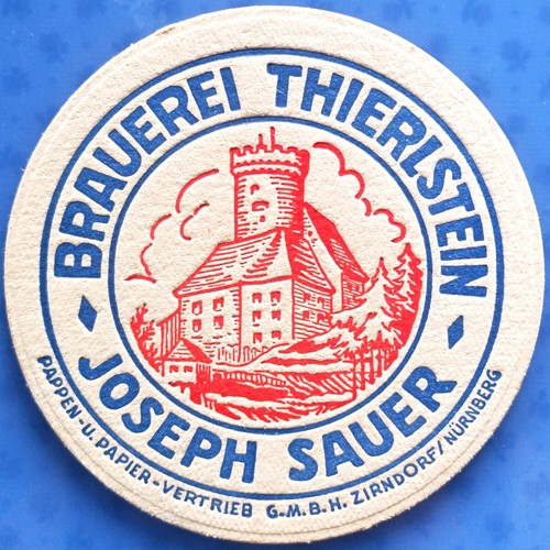 Old beer mat brewery