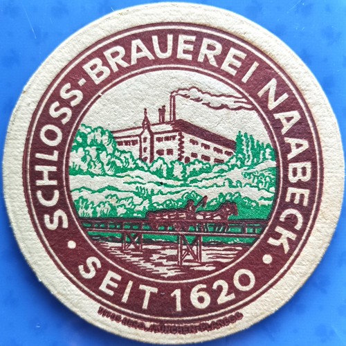 Old beer mat - , schloss-brauerei