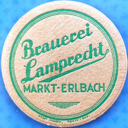 Old beer mat - , lamprecht