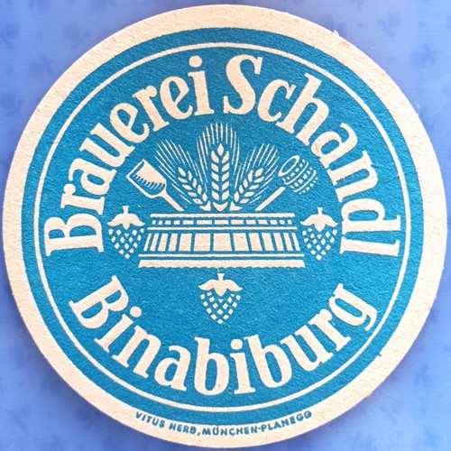 Old beer mat - , brewery