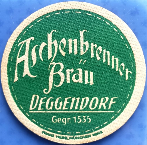 Old beer mat - vk, aschenbrenner
