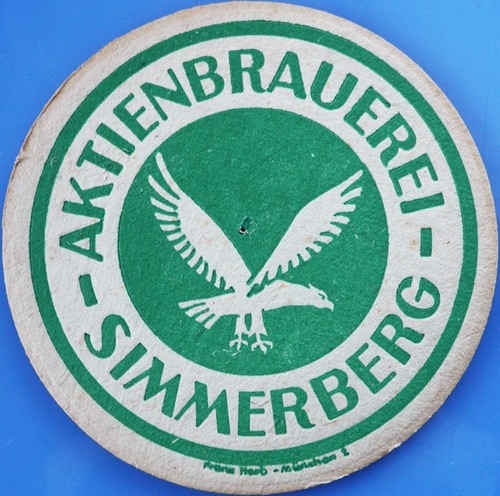 Old beer mat - , brewery