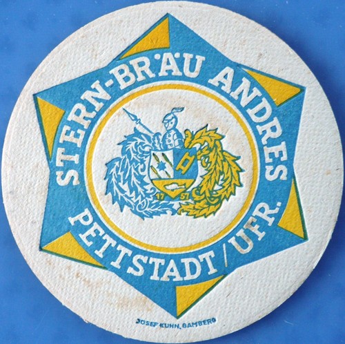 Old beer mat - , stern-bräu