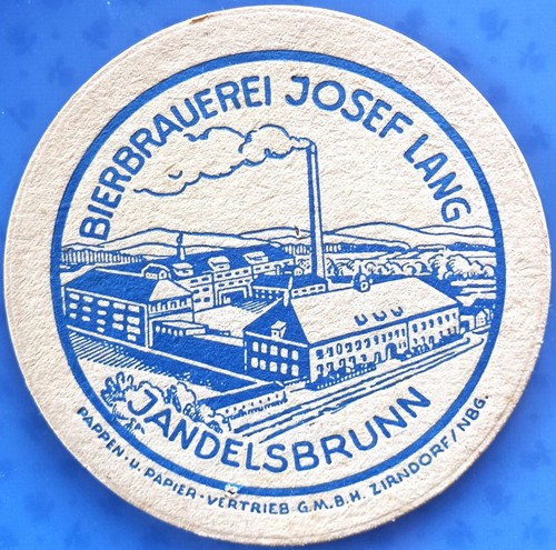 Old beer mat - , brewery