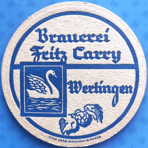Old beer mat - , brewery