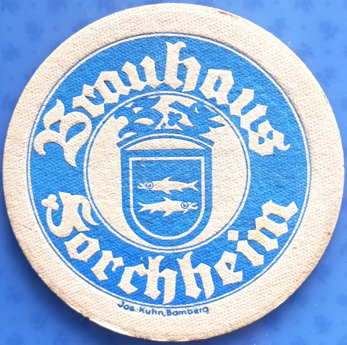 Old beer mat brauhaus - old,