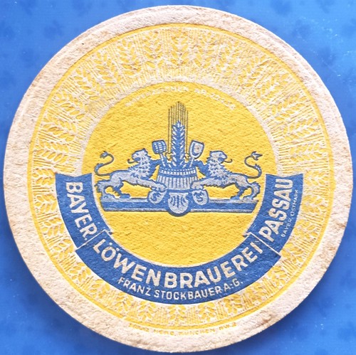 Old beer mat bayer - beer,