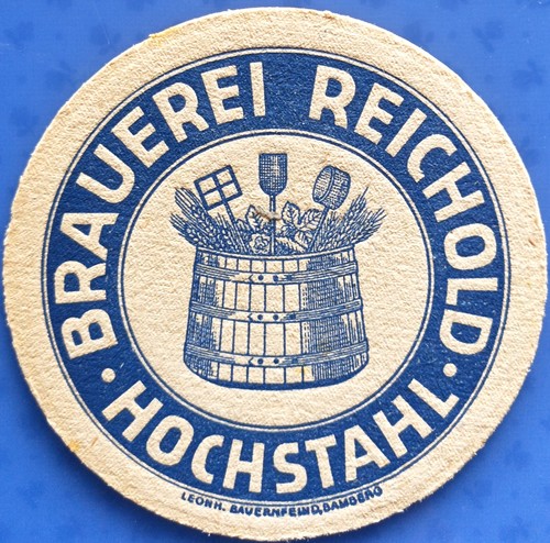 Old beer mat brewery - , reichold