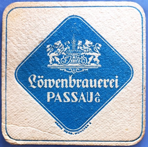 Old beer mat löwenbrauerei - old,