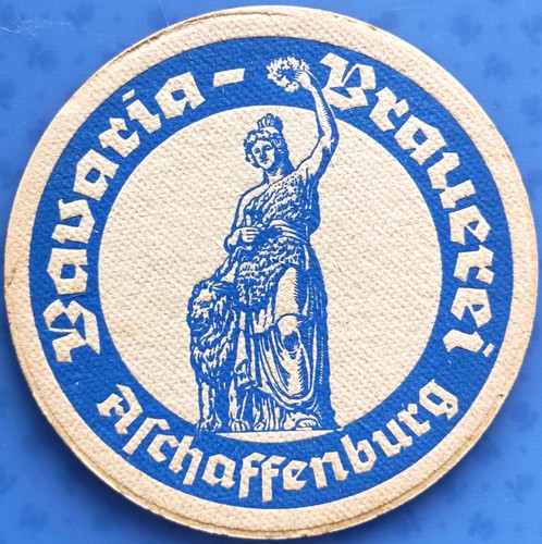 Old beer mat - bavaria, brewery