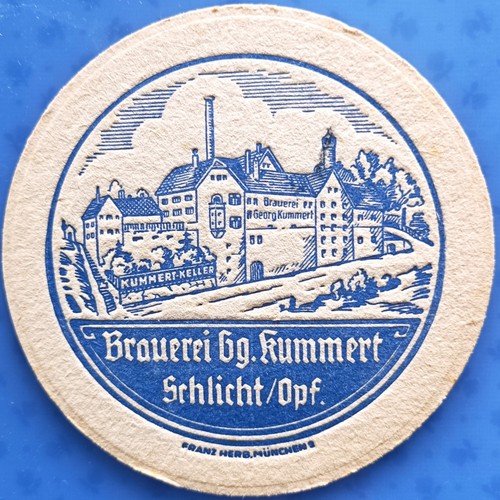 Old beer mat - old, brewery