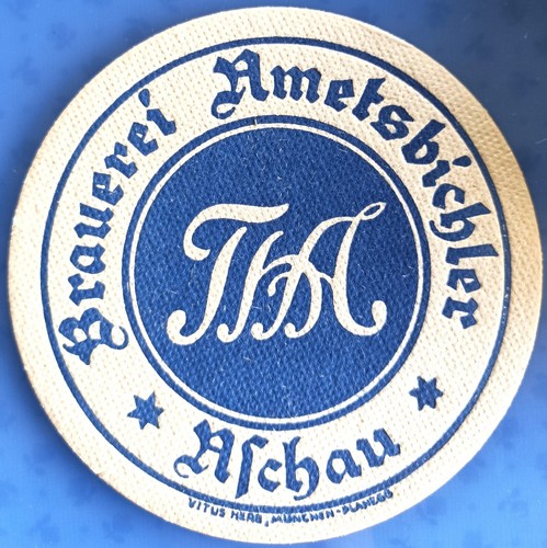 Old beer mat brewery
