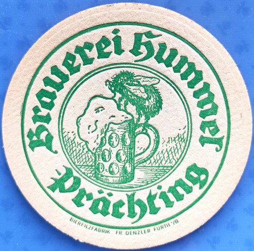 Old beer mat brewery hummel - old,