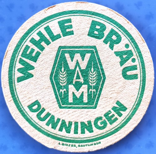 Old beer mat - vk, wehle