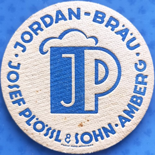Old beer mat - , jordan-bräu