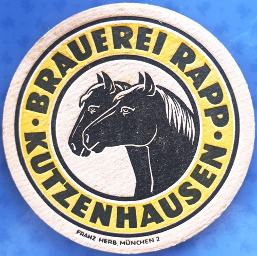 Old beer mat brewery - , rapp