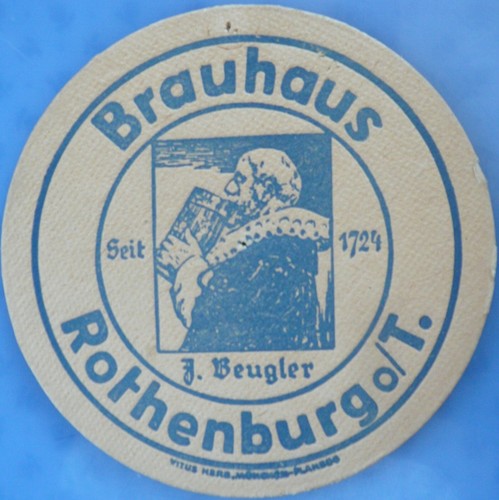 Old beer mat brauhaus - beer,