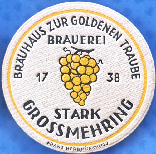 Old beer mat - brewery, stark