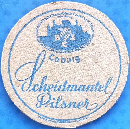 Old beer mat - , scheidmantel