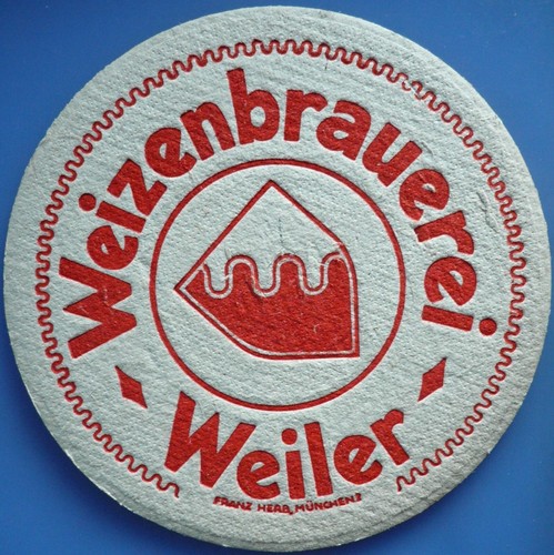 Old beer mat wheat - , brewery