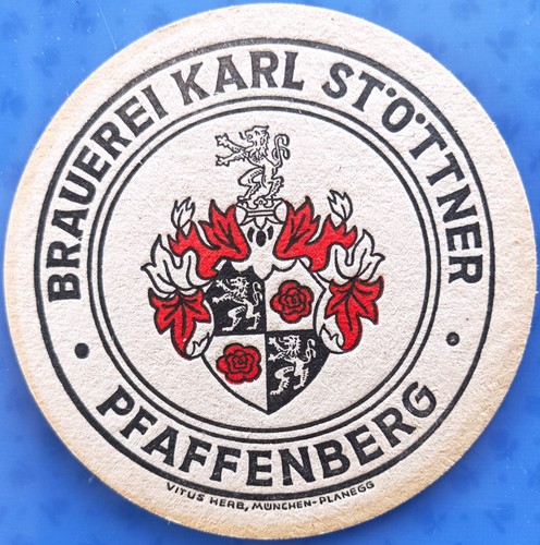 Old beer mat brewery karl - brewery,