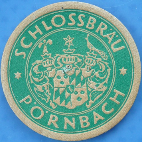 Old beer mat schlossbräu - mat,