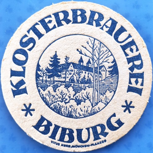 Old beer mat monastery brewery