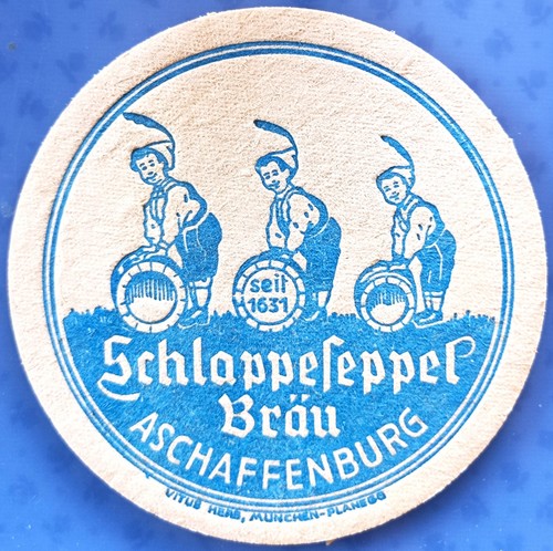 Old beer mat - , schlappeseppel