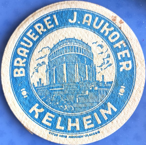 Old beer mat - brewery, j