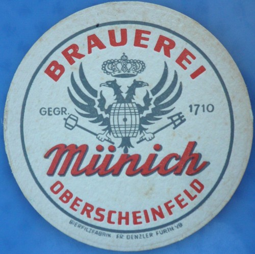 Old beer mat brewery münich - beer,