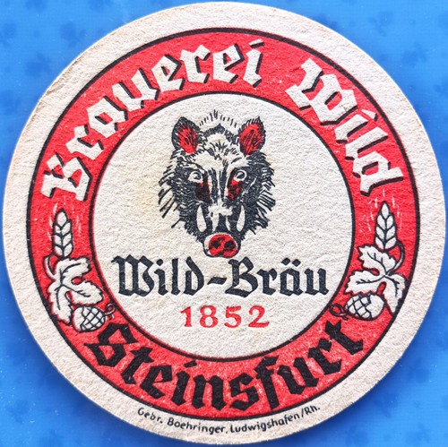 Old beer mat brewery - , wild