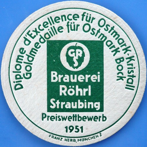 Old beer mat brewery - , röhrl