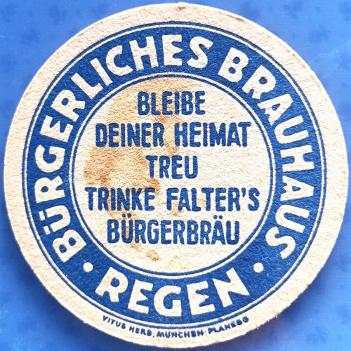 Old beer mat - , bürgerliches