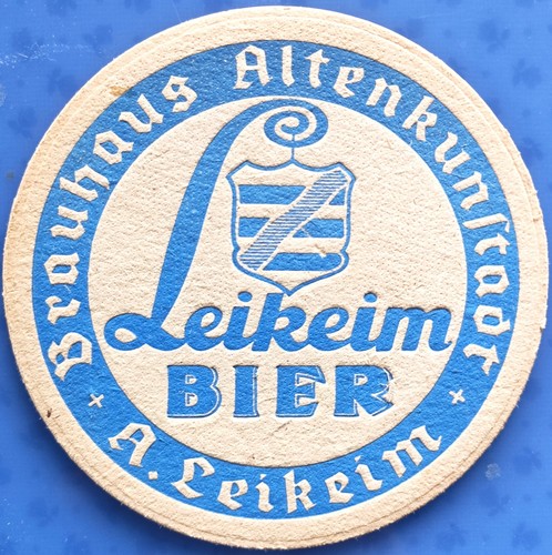 Old beer mat brauhaus - beer, a