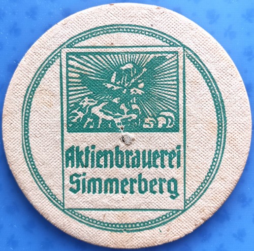 Old beer mat stock - old,