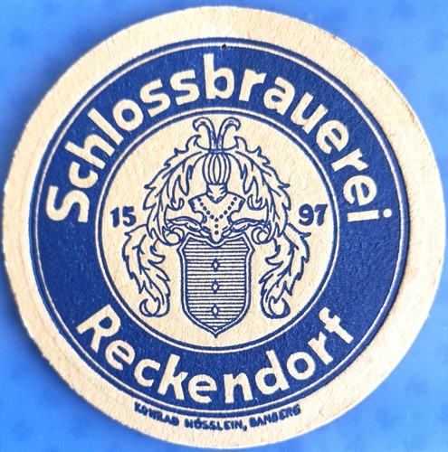 Old beer mat - , schlossbrauerei