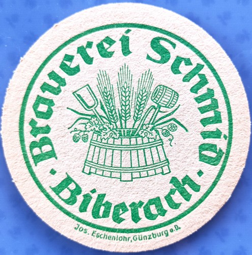 Old beer mat - , brewery