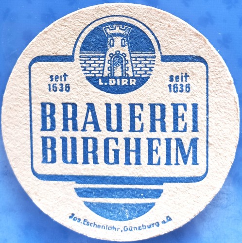Old beer mat - , burgheim