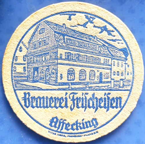 Old beer mat brewery - , fresh