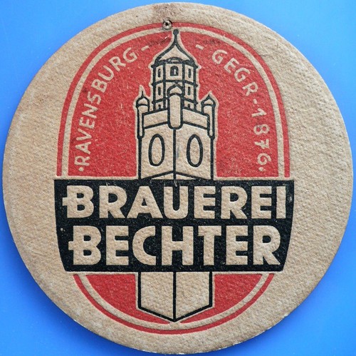Old beer mat brewery - beer,