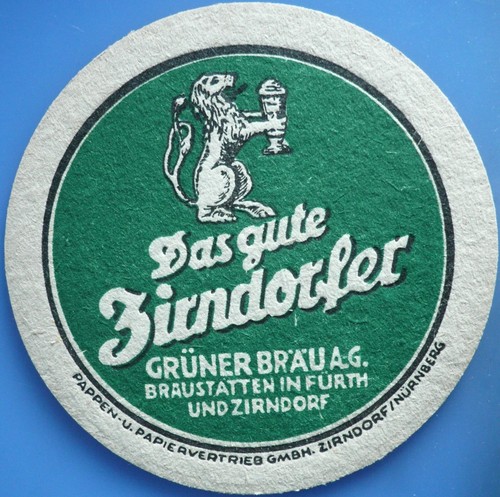 Old beer mat the good