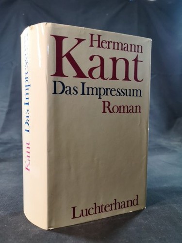 The imprint roman signed - imprint., [signed
