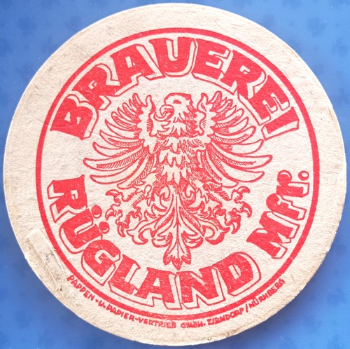 Old beer mat brewery - , rügland