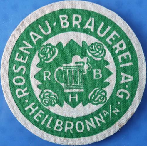 Old beer mat - , rosenau